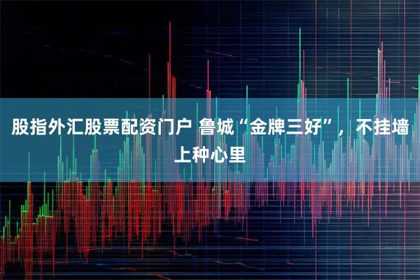 股指外汇股票配资门户 鲁城“金牌三好”，不挂墙上种心里